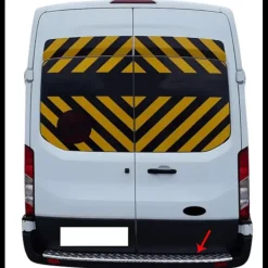 Sale OMAC Protection seuil de coffre aluminium Ford Transit 5