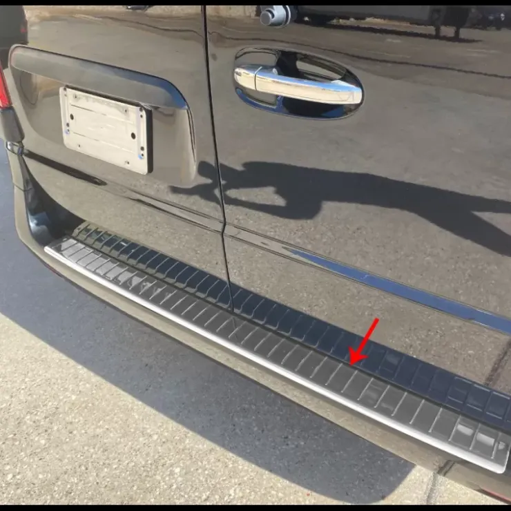 OMAC Protection seuil de coffre inox MB Vito W447