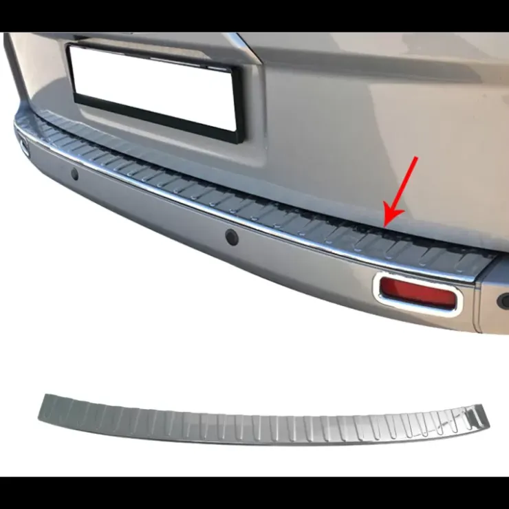 New OMAC Protection seuil de coffre inox Ford Connect