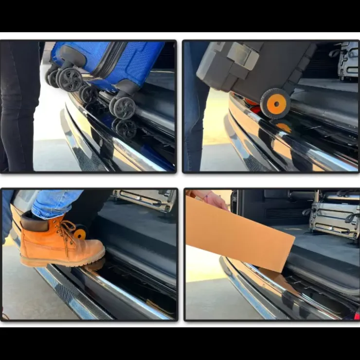 New OMAC Protection seuil de coffre inox Ford Connect
