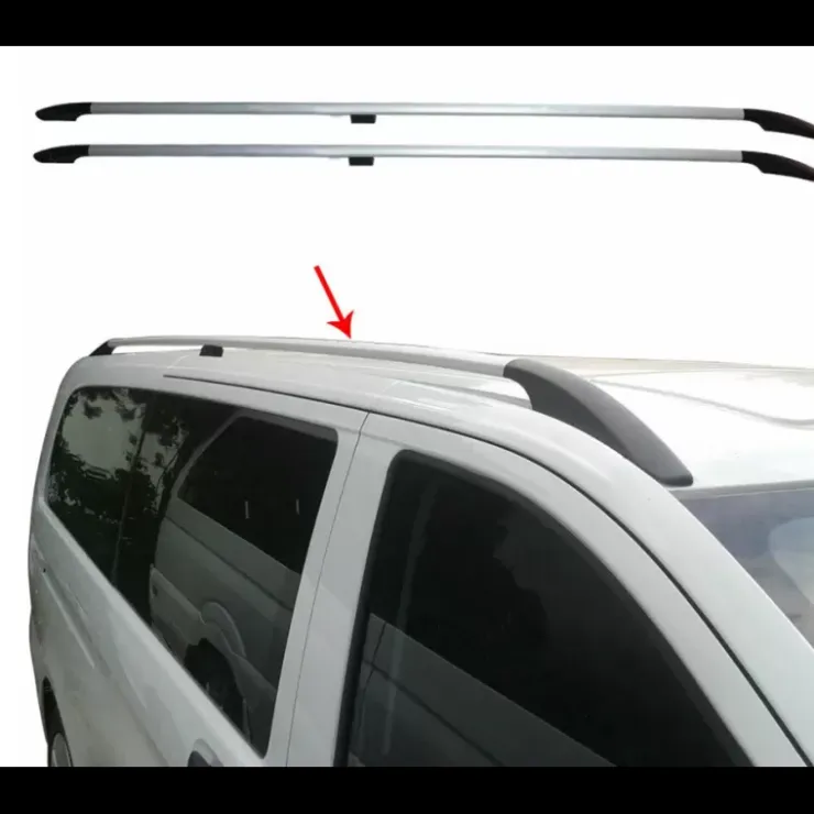 Clearance OMAC Rails de toit gris MB Vito 2 et 3