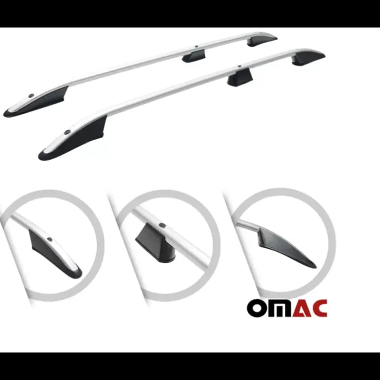 Clearance OMAC Rails de toit gris VW T5 L2