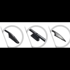 Hot OMAC Rails de toit noir VW T5 / T6