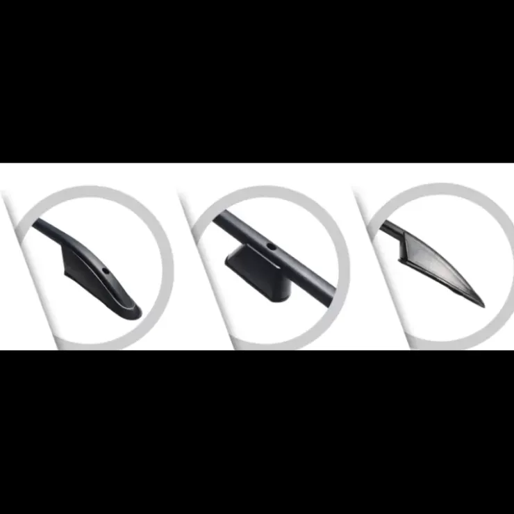 Hot OMAC Rails de toit noir VW T5 / T6