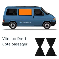 Clearance OMAC Rideaux arrière | VW T3