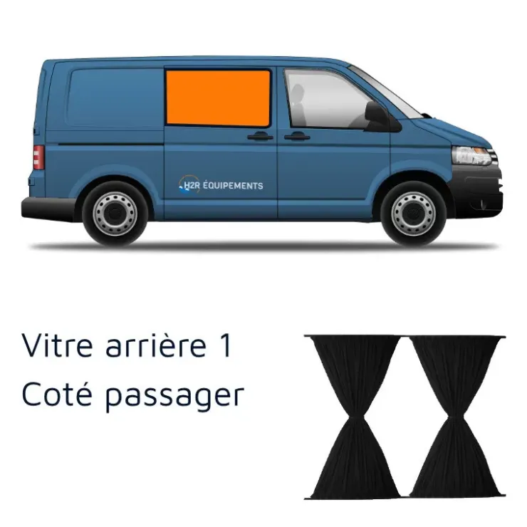 Discount OMAC Rideaux arrière | VW T5 T6