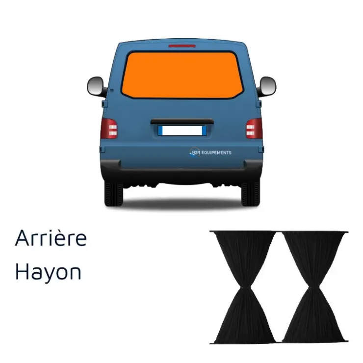 Discount OMAC Rideaux arrière | VW T5 T6