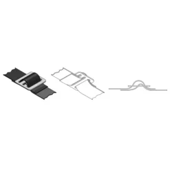 Outlet Osculati 2 boucles inox 3 passages