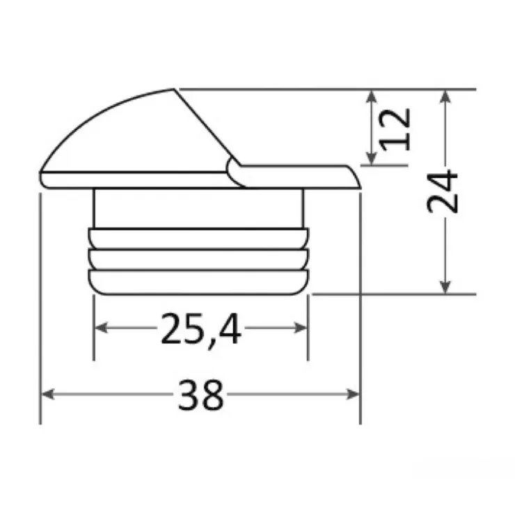 Outlet Osculati Alcor Éclairage de courtoisie LED IP67