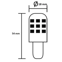 Discount Osculati Ampoule LED BAY15D
