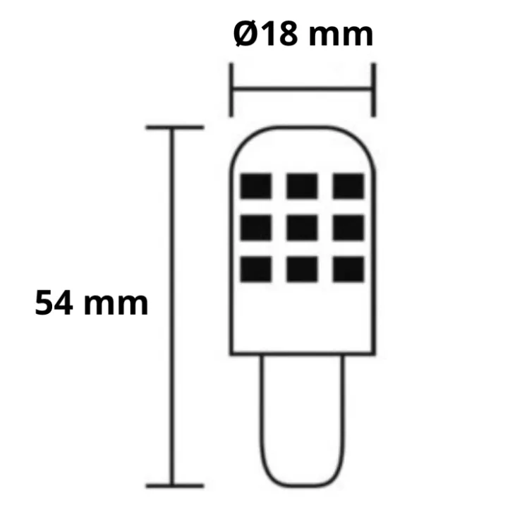 Osculati Ampoule LED Culot E14 | 2,5 W