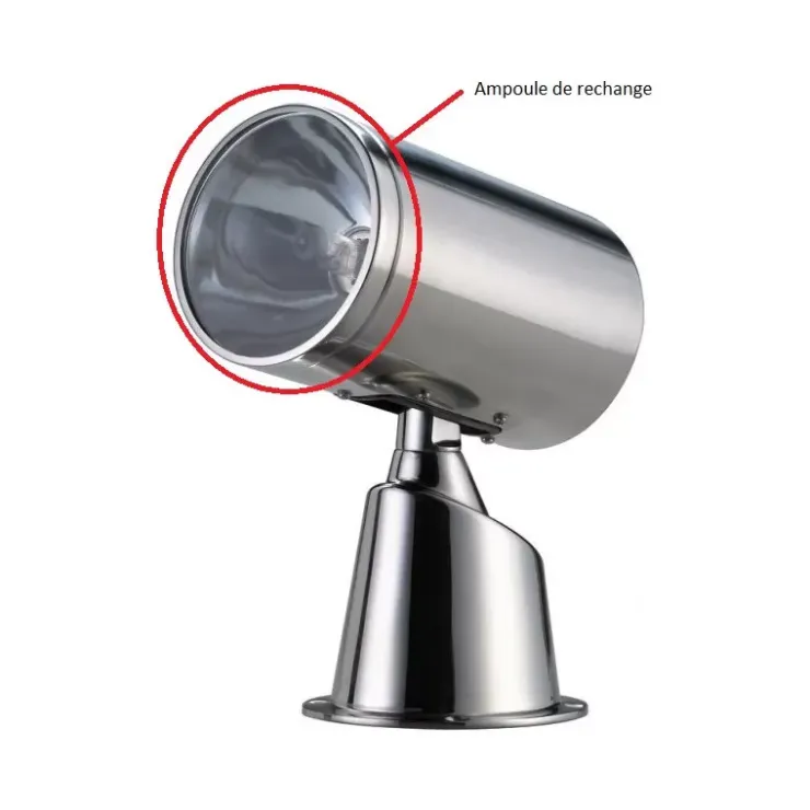 Hot Osculati Ampoule projecteur inox