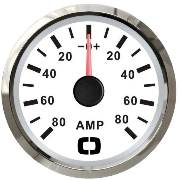 Hot Osculati Ampèremètre à aiguille 80 Amp