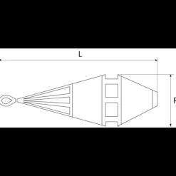 Sale Osculati Ancre flottante double cône 10,5 à 24 m