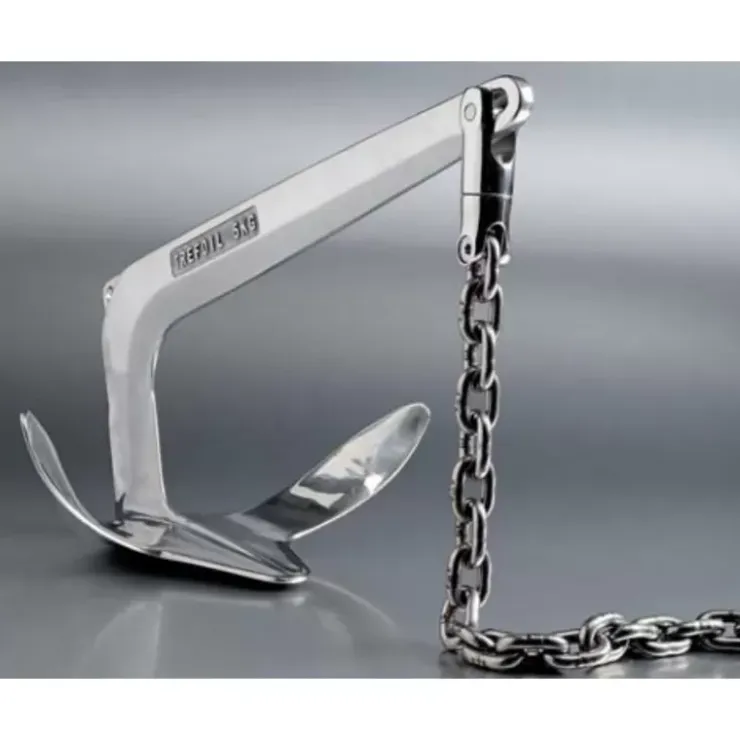 Online Osculati Ancre Trefoil inox