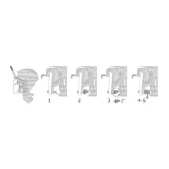 Outlet Osculati Antivol moteur hors-bord