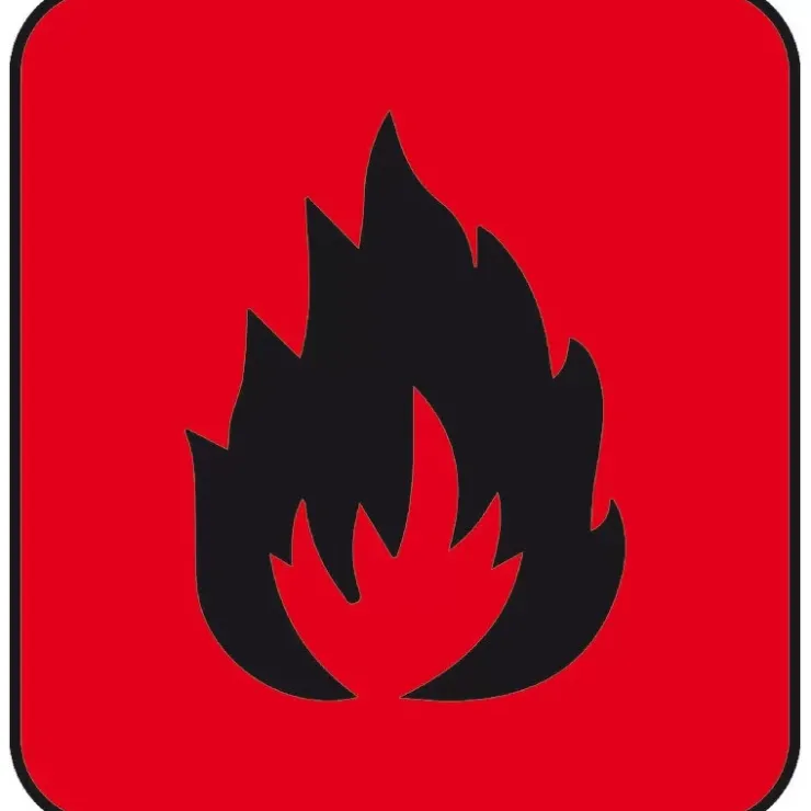 Clearance Osculati Autocollant danger 25x27 mm