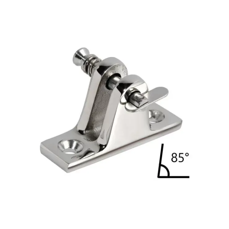 New Osculati Base à chape 85° goupille ø 6 mm