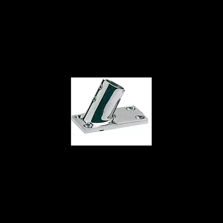 Best Osculati Base inox inclinée ø 22 mm