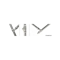 New Osculati Bimini 4 arceaux Inox