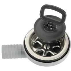 New Osculati Bonde cannelée | grille ø 70 mm inox