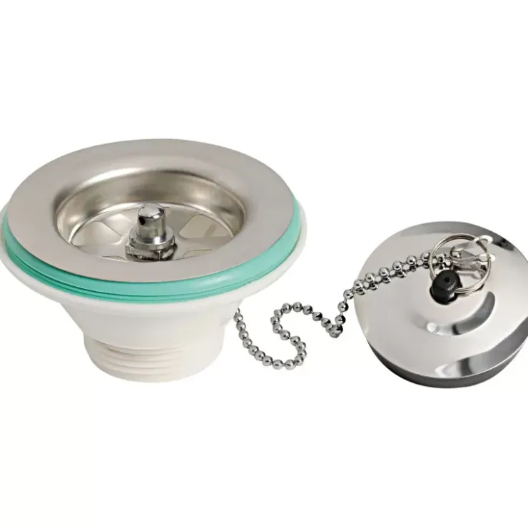 Outlet Osculati Bonde droite | grille ø 70 mm inox