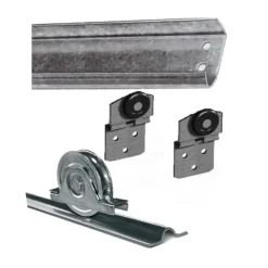 Hot Osculati Chariot et rail inox pour porte