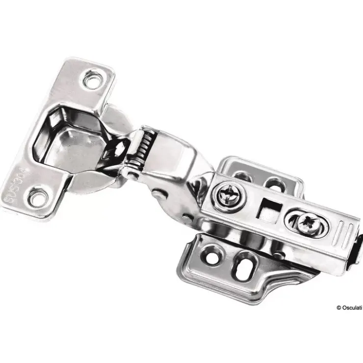 Hot Osculati Charnière amovible inox 110 x 64 mm