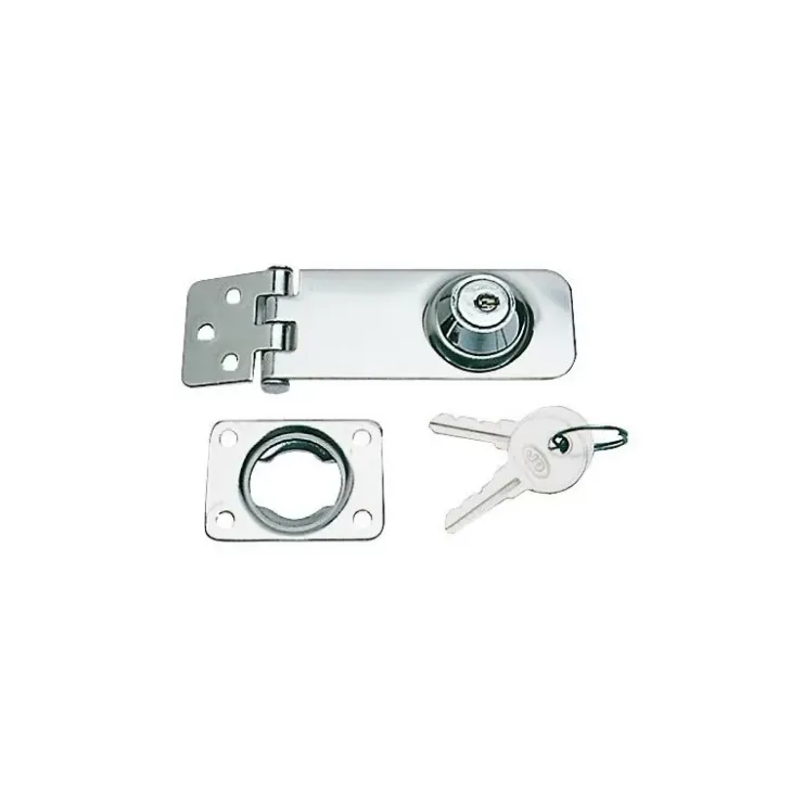 Clearance Osculati Charnière inox à verrou à clé