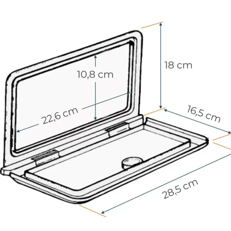 New Osculati Coffre vide-poche