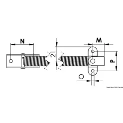Osculati Compas inox à ressort 220mm C