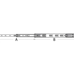 Outlet Osculati Coulisse inox fermeture freinée