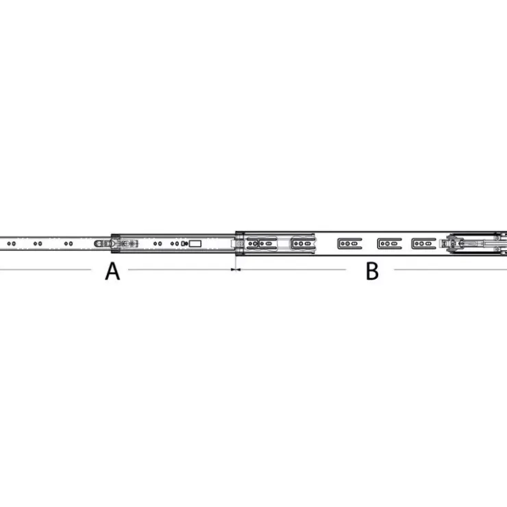 Outlet Osculati Coulisse inox fermeture freinée