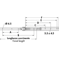 Discount Osculati Coulisseau inox 304 mm