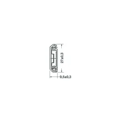 Sale Osculati Coulisseau inox 350 mm