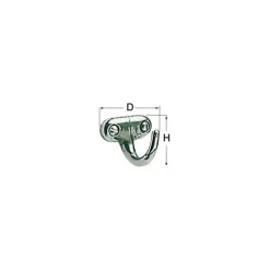 Sale Osculati Crochet inox 25 x 25 mm