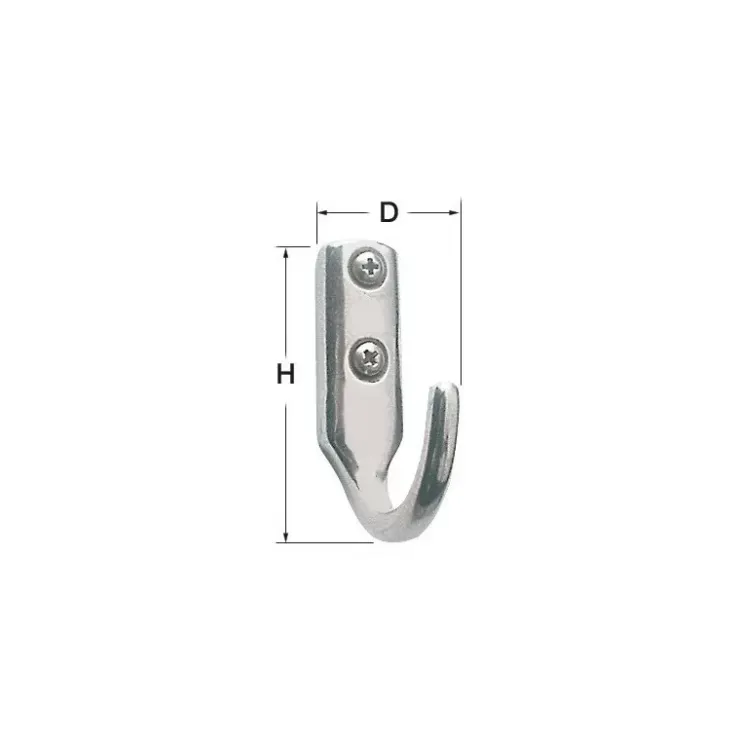 Hot Osculati Crochet inox 33 x 53 mm