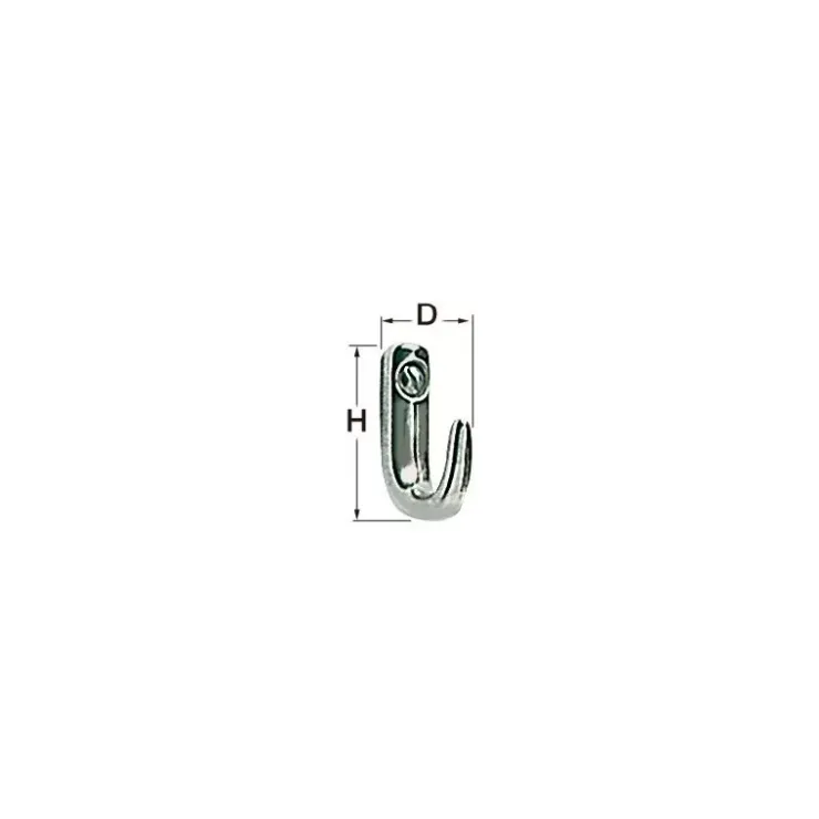 Best Osculati Crochet Inox 22 x 30 mm