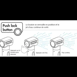 Outlet Osculati Douchette Saturne + mitigeur | Horizontale
