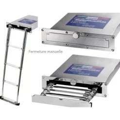 New Osculati Echelle escamotable inox