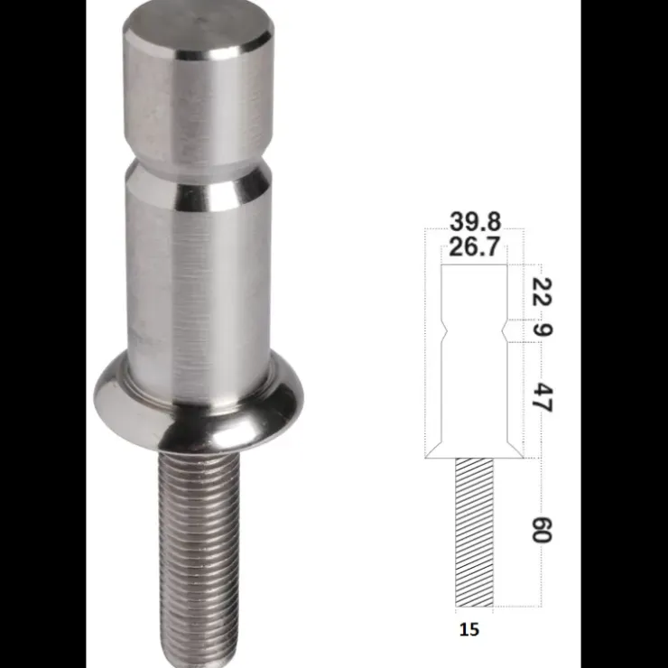 Clearance Osculati Embase de chandelier invisible Pour chandelier 25 x 1,5 mm