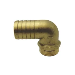 Clearance Osculati Embout cannelé laiton | coudé 90° | fileté mâle