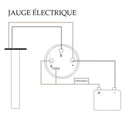Osculati Emetteur de jauge 240-33 ohm