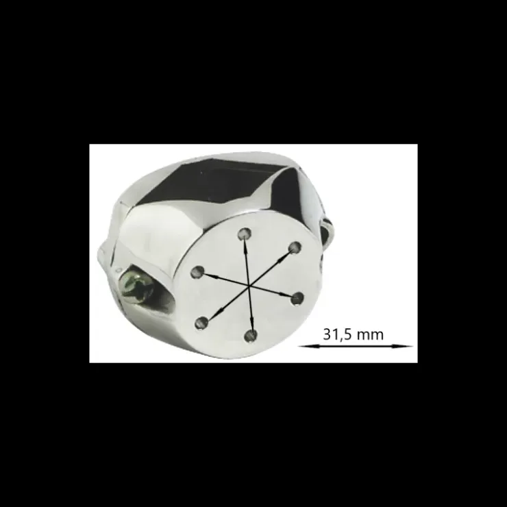 Osculati Etrier inox pour tube 30 à 40 mm