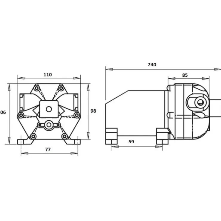 Sale Osculati Europump 11 L/min | 3 soupapes