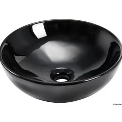 New Osculati Evier céramique sphérique noir
