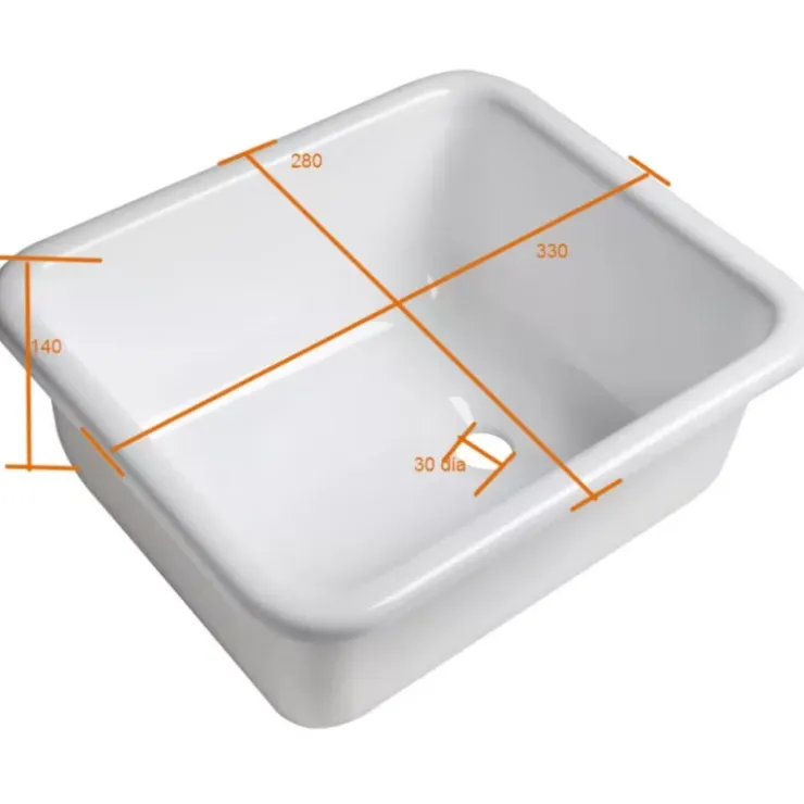 Discount Osculati Evier plexiglas rectangulaire