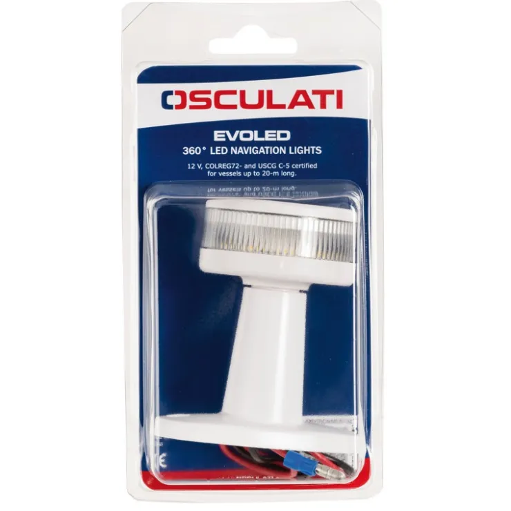 Hot Osculati Feu de mouillage 360° Evoled