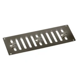 Osculati Grille à fermeture inox avec ou sans moustiquaire | 229 x 76 mm