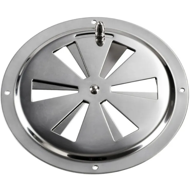 Outlet Osculati Grille Inox à fermeture ø 102 ou 127 mm | avec ou sans moustiquaire